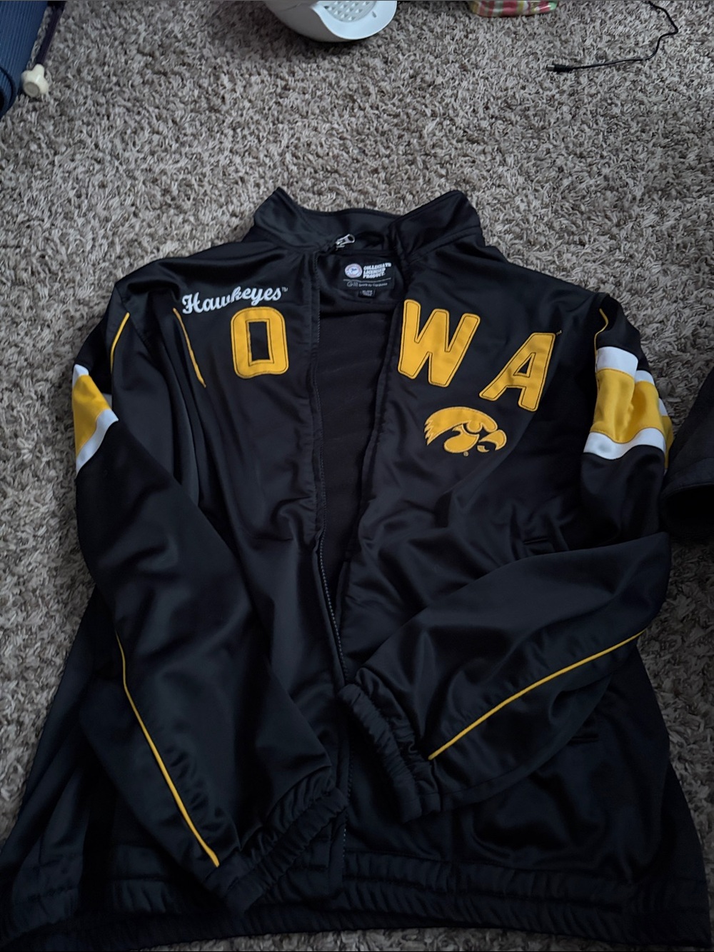 Iowa Hawkeyes Black & Gold Team Jacket